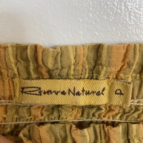 Smocked top with shoulder ties from Reserva Natural - Picture 3 of 4